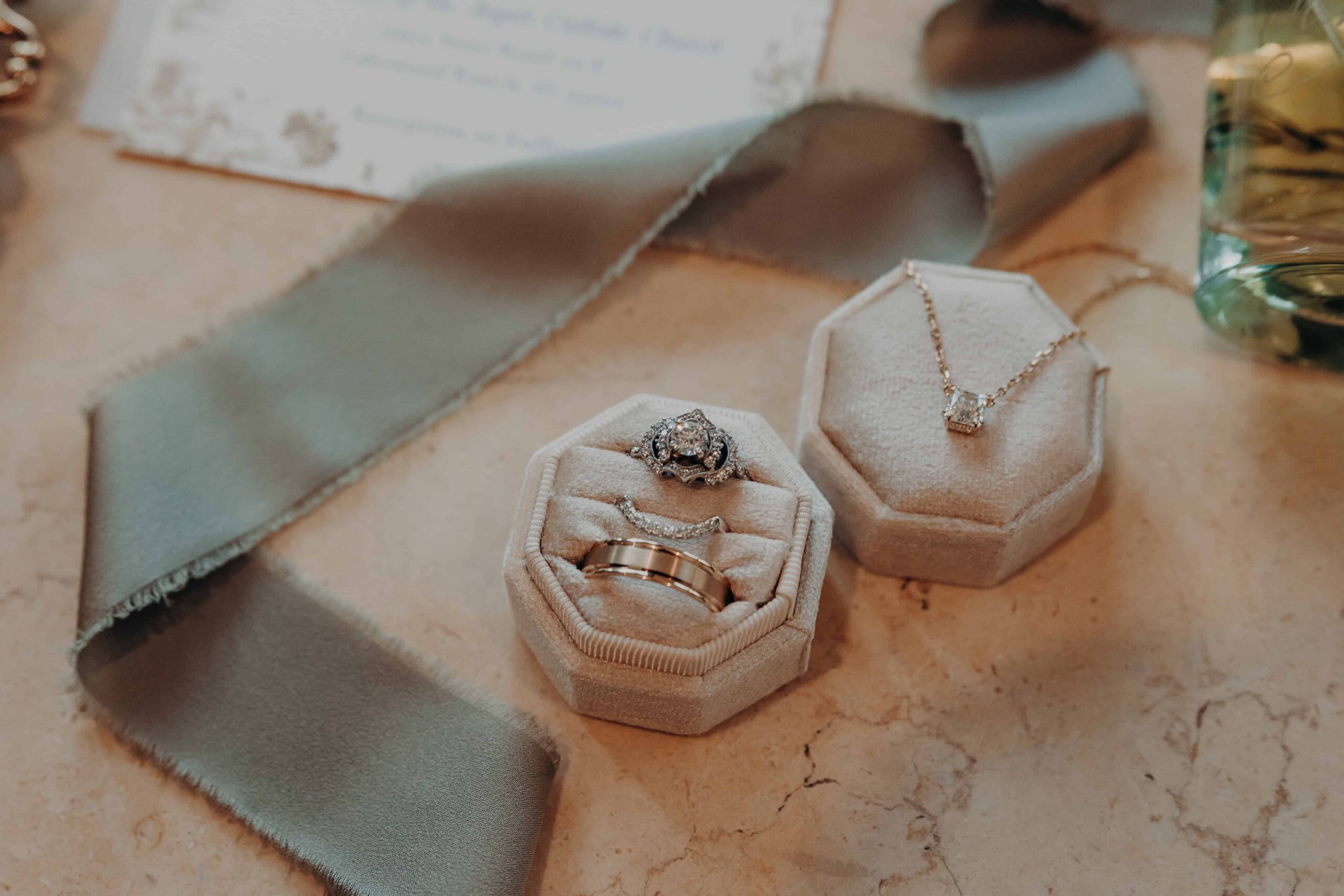 Bridal accessories detail photo from Brianna and Ryan Whitley wedding in Lakewood Ranch Florida
