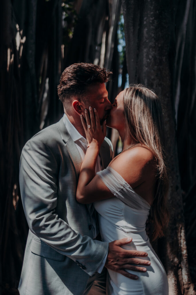 Nicole and Gabe - surprise proposal at the Ringling Museum of Art Sarasota, photographed by Angela Moon Photography