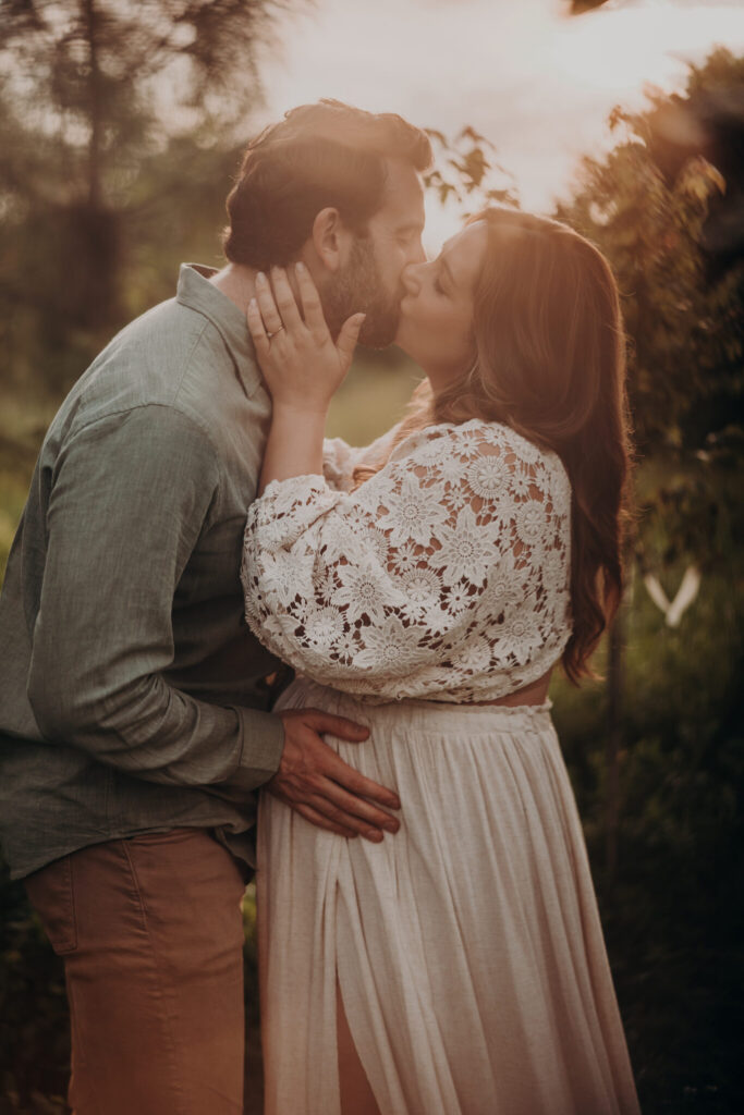 Kate and Warren's maternity session at Celery Fields in Sarasota