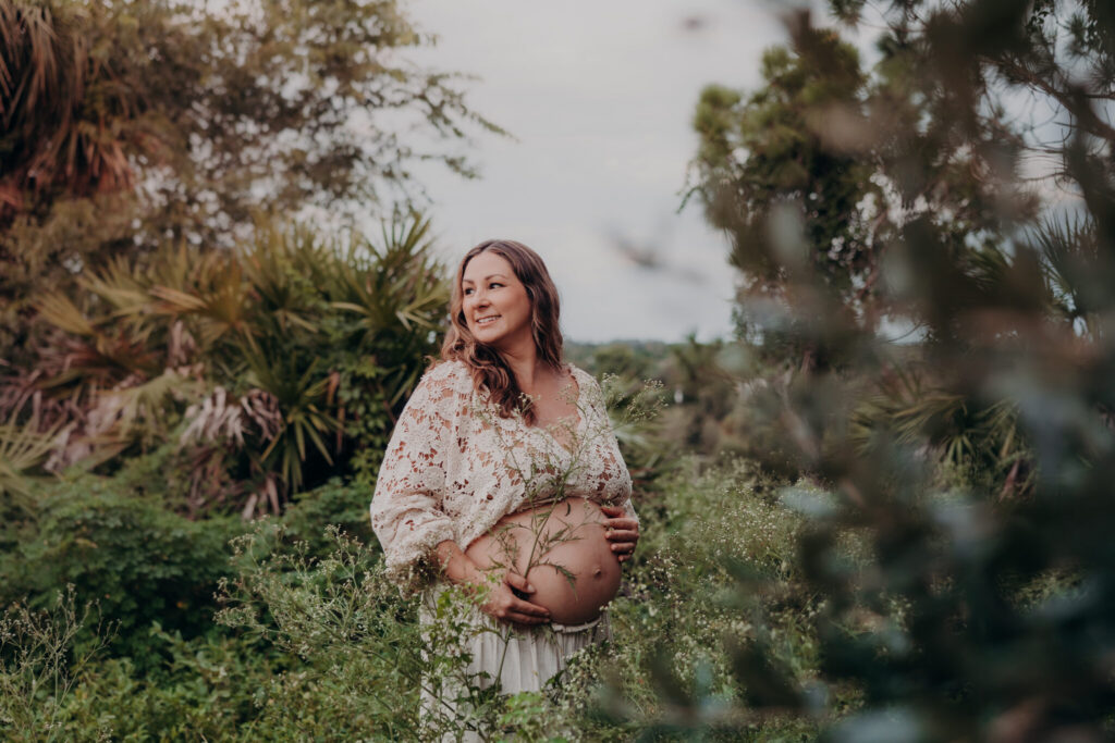 Kate and Warren's maternity session at Celery Fields in Sarasota