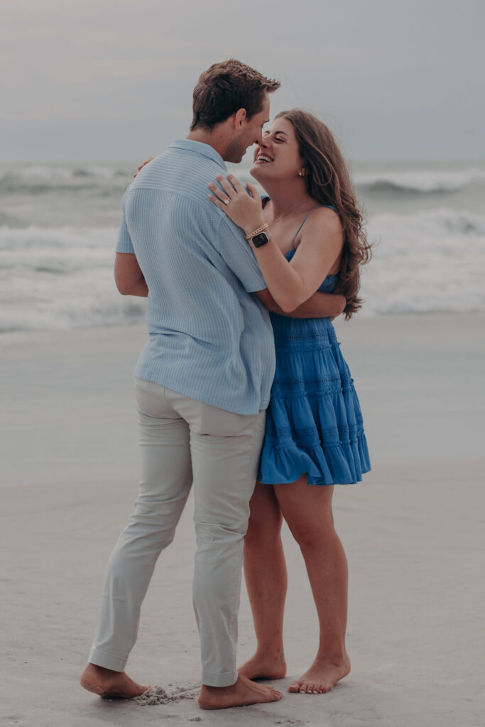 Wind and waves during a surprise beach proposal on Longboat Key (5)