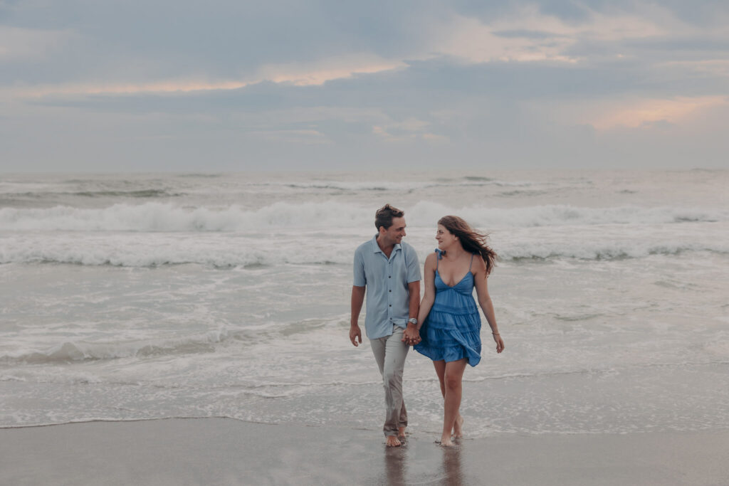 Storm clouds and golden light during a Longboat Key proposal (12)