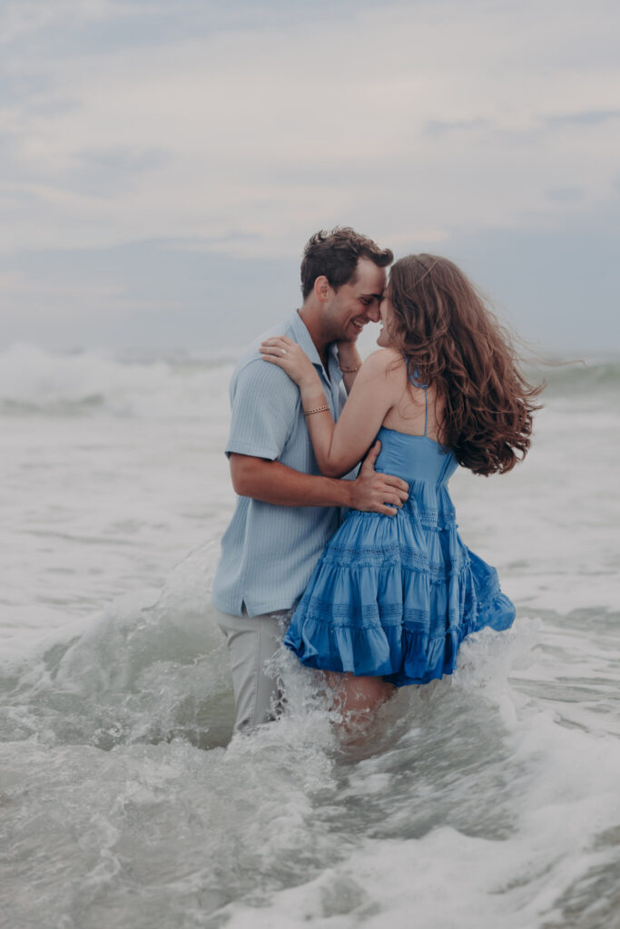 Storm clouds and golden light during a Longboat Key proposal (42)