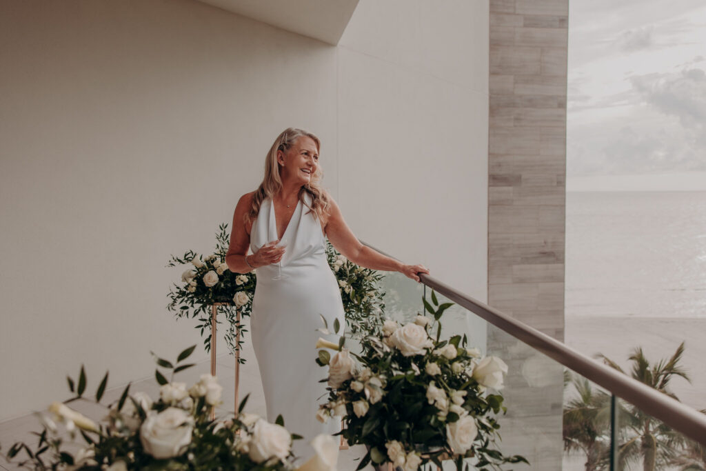 Allison and Jerry's balcony elopement at The St. Regis Longboat Key (1)