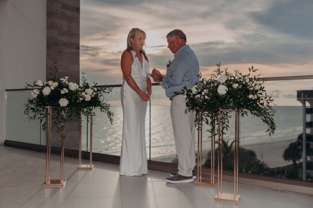 Allison and Jerry on the beach after their elopement ceremony (16)