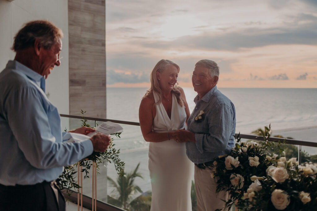 Allison and Jerry's balcony elopement at The St. Regis Longboat Key (21)