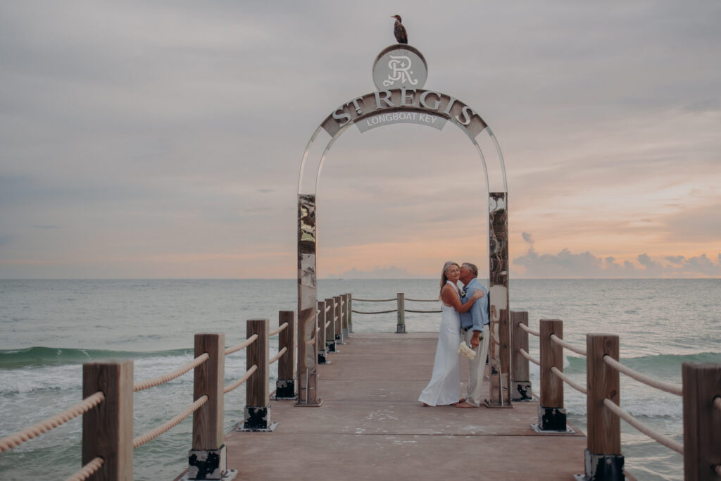 Storm clouds over the balcony ceremony at St. Regis Longboat Key (32)