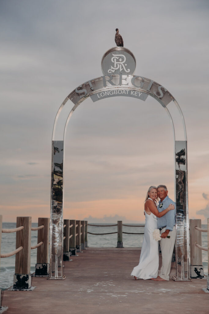 Allison and Jerry exchanging vows on their private balcony (33)